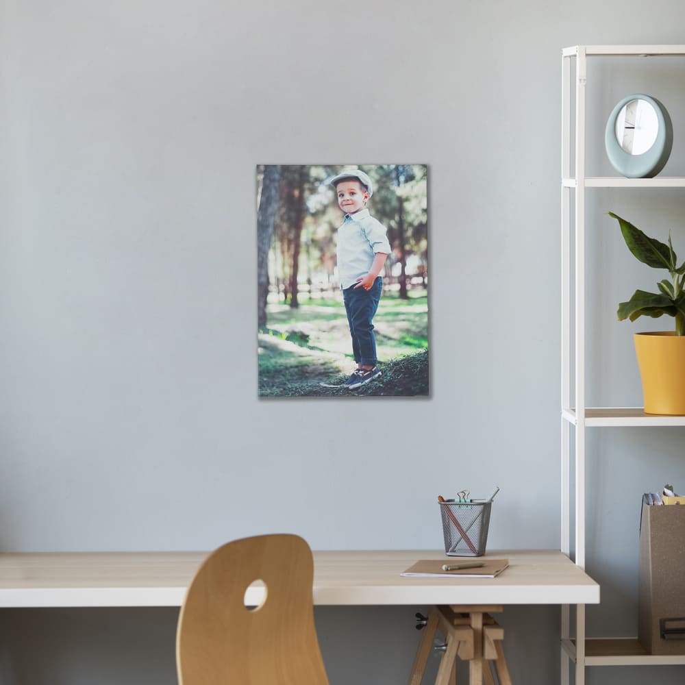 Κάθετος καμβάς με έγχρωμη φωτογραφία